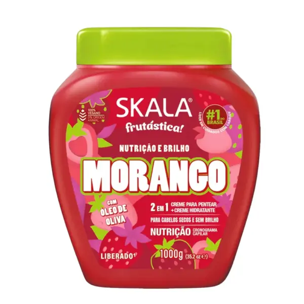 Skala Morango Crema Para Peinar 2 en 1 – 1000g - Imagen 1